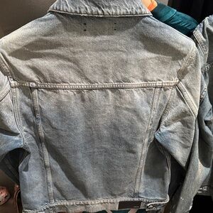 AMIRI Faded Blue Denim Jacket